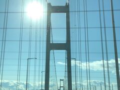 白鳥大橋を渡って、高速で札幌へ帰ります。