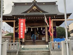 道標前にあった國榮稲荷神社です。この辺りは昔は栄えていたのでしょう。