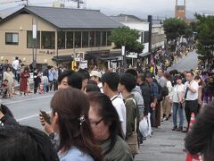 神門通りはこんな感じ。密になっている状況が懐かしいです。