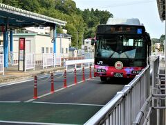 ということで、
気仙沼からは気仙沼線ＢＲＴ。