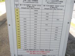 11時過ぎ東運輸のバスで
目指すは石垣離島ターミナルへ