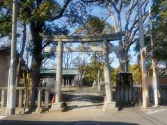 小杉神社に入ります