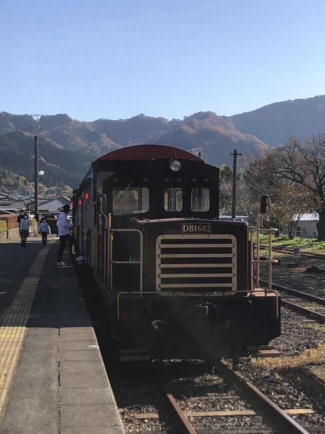 14：45分発のトロッコ列車出発です。