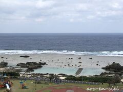 海水プール。
ドライバーさんは、お孫さんと夏によく来られたそうです。羨ましい(*^^*)。