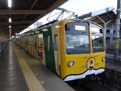 夜行バスで高崎駅に到着後、上信電鉄で富岡へ。