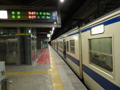 2020.11.21　熊本
熊本に到着。４１５系も十分魅力だが…