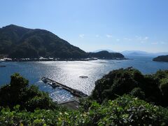 舟屋近くの道の駅から日本海を見渡す事ができました。