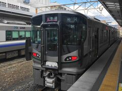 和歌山駅で JR和歌山線に乗り換え。