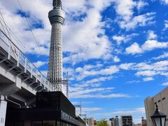 イーストゾーンとスカイツリー。
スカイツリーがあるのはソラマチ、ここは北十間川沿いにある水辺の街からミズマチ、空と水ですね。