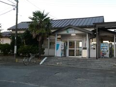 こちらが、ＪＲの駅。