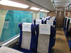 2階建て車両の階上席。