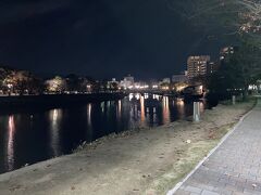 22:00ごろの元安川