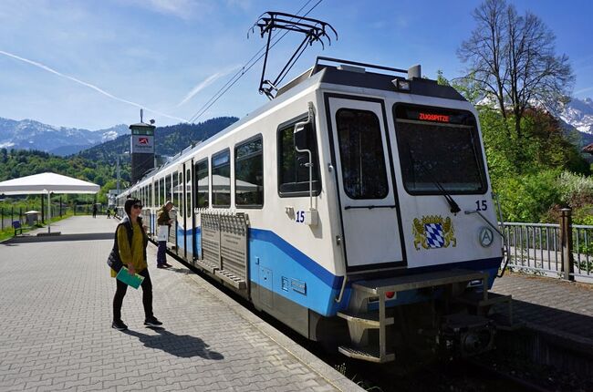 南ドイツ・北イタリア鉄道の旅（その2 登山電車で行くドイツ最