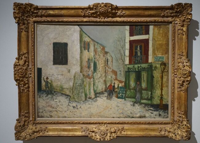 シカの親子 絵画 　アート　インテリア　元大道芸のフランス人より 億劫の細道