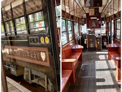 竹久夢二生誕130年 記念号
とっても素敵な電車でした。後で調べたら、ななつ星の水戸岡鋭治氏デザインとのこと。
ななつ星は、程遠いのでよい記念になりました。