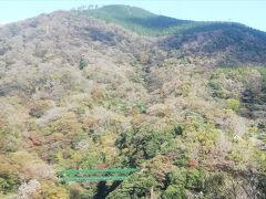 ロマンスカーで箱根湯本駅へ。
箱根登山電車で強羅駅へ。