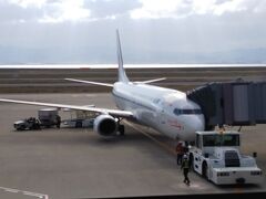 飛行機での移動