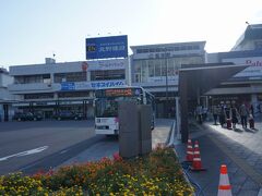 ●JR松本駅

去年も来ました！
JR松本駅。
2年続けて信州に来れるなんて、最高ではないですか！
