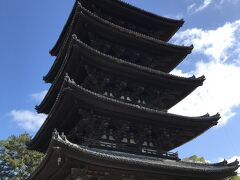 国宝　興福寺五重塔。
