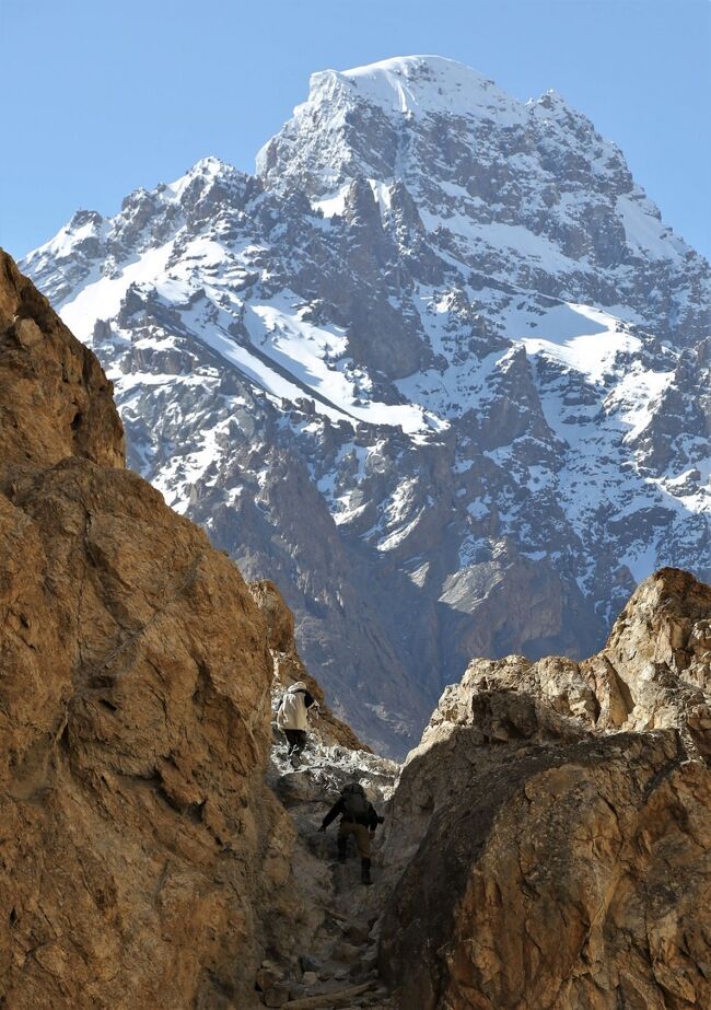 絶景の中を行く