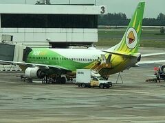 バンコクからＮＯＫ　ＡＩＲで出発です