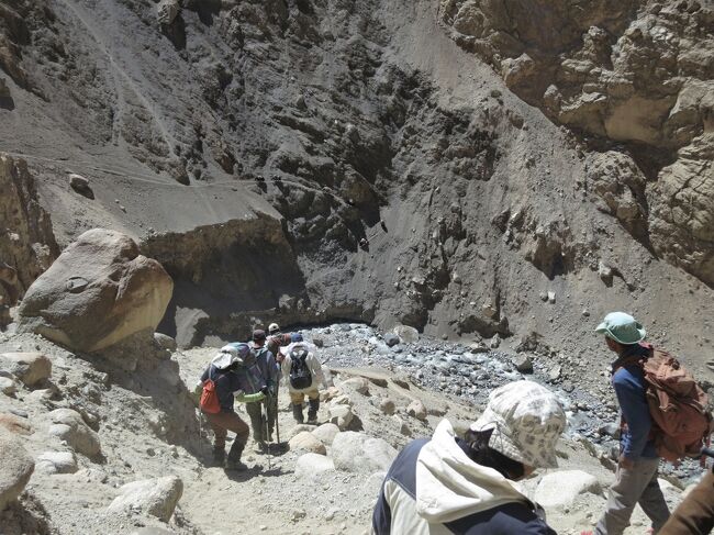 岩っぽいところは楽なんだけどね。