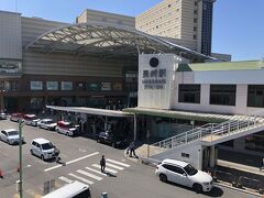 長崎のホテル、JALシティをチェックアウトし、市電に乗って長崎駅へ向かいました。