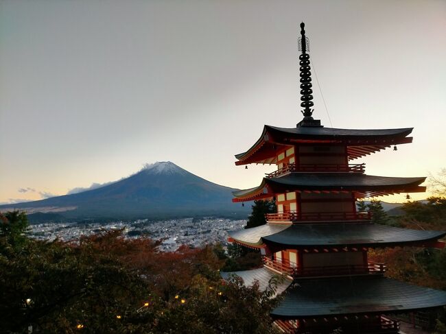一人富士山ドライブ 初日 忍野八海・富士浅間神社巡り・身延山