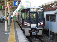 和歌山行きの電車に乗って、海の景色を楽しみながら和歌山へ。南海電車を利用するためには、和歌山市駅へ行く必要があるので、久々に和歌山市行きの電車に乗ります。支線のイメージが強いですが、紀勢本線の始発駅へ向かうのです。