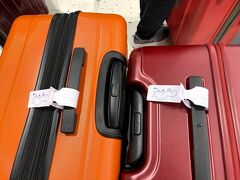 今回は、新調したスーツケース2つ（どちらも100リットル）で行きます。