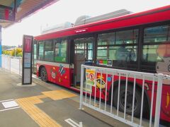 北野神社から気仙沼駅まで歩き、そこから大船渡線BRTに乗り、奇跡の一本松駅まで行きました。