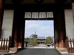 　　　　　　法隆寺南大門も通り抜け、、、