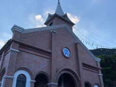 市街に戻ろうと思いましたが、通り道だったので井持浦教会へ。
詳しくないですが、日本で最初のルルドが作られた教会として有名・・・らしいです。
