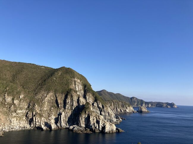 福江島は地層がはっきりと見える場所が多く壮大な景色が眺められますね。