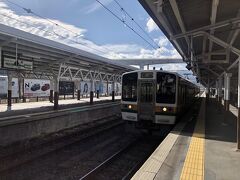 豊橋駅から乗っておよそ6時間ようやく岡谷駅に到着です!
疲れた...