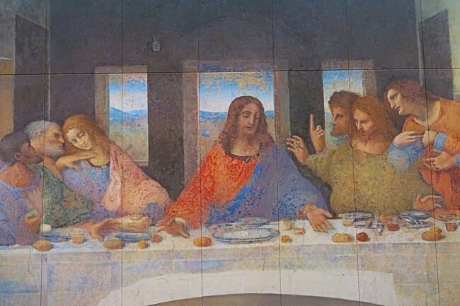 大塚国際美術館-5 『最後の晩餐』 レオナルド・ダ・ヴィンチ作 ☆修復