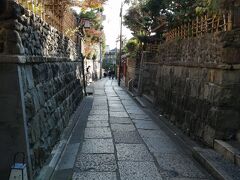 八坂神社から石塀小路