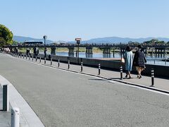 渡月橋です