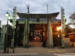 櫛田神社。