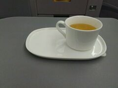 〆に高山烏龍茶をいただきました。

ビジネスクラスは本当に快適。
あっという間に成田空港に到着です。