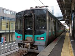 敦賀8：15発　小浜線928M小浜行に乗り換え。