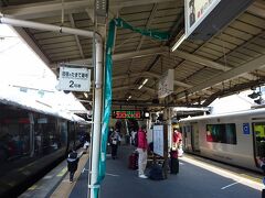 鹿児島中央駅に到着しました。