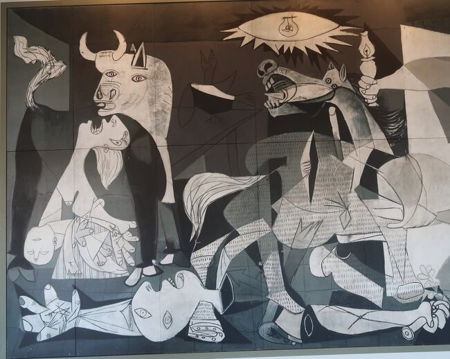大塚国際美術館17 ピカソ『ゲルニカ』-現代- 記念碑的絵画