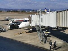 仙台空港に到着しました。ここで先に到着していた後輩と合流しました。