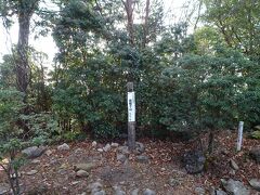 烏帽子山に登頂！山頂は樹木に囲まれて眺望がありません。
新日本百名山に選定されていますが、百名山というほどの山ではない気がします。。。