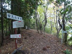 古光山に登頂しましたが、眺望が全くなく徒労感。。。