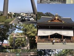 大神神社あれこれ。
左上：大鳥居
左中：第一鳥居
左下：第二鳥居
右上：拝殿
右中：活日神社
右下：山の辺の道