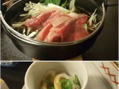 ここからは伊勢モノが続きます。伊勢牛のすき焼きに、伊勢うどん。