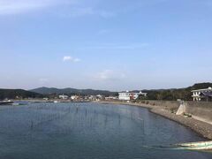 浅利浜より鳥羽市畔蛸集落を眺める。