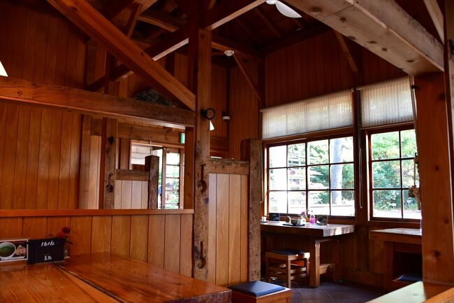 沼津御用邸<br />主馬の内装。<br />厩舎の面影が。